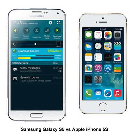 comparatif_samsung_galaxy_s5_versus_apple_iPhone_5S