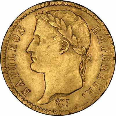 napoleon-20-francs-or-piece-française-collection-numismatique-1813-face